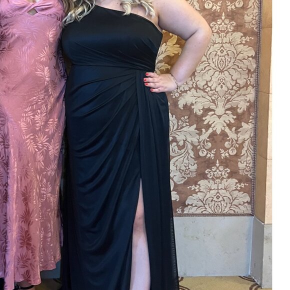Black Bridesmaid Dress - Picture 4 of 4